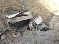 A traffic incident in Badakhshan province left three dead and 15 injured.