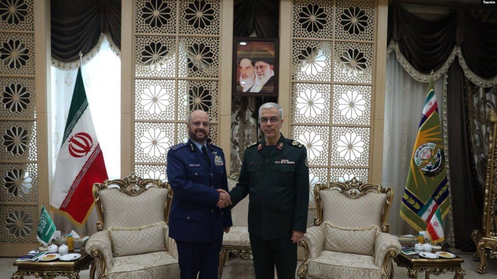 The Chief of Staff of Saudi Arabia met with her Iranian counterpart during a trip to Tehran