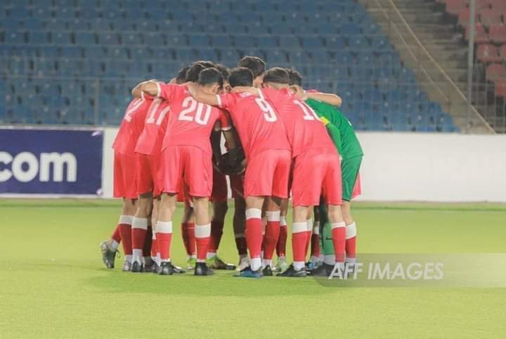 The Afghan team is playing its first match against Angola in the Futsal World Cup