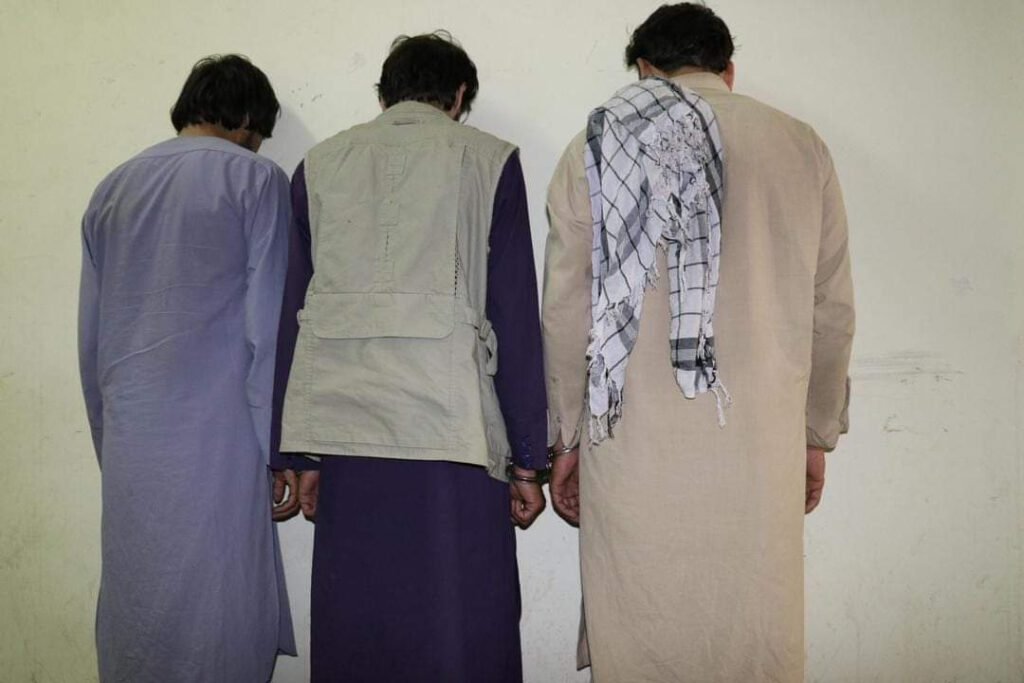 Four people, including a woman, were arrested by Kunduz security forces on charges of murder
