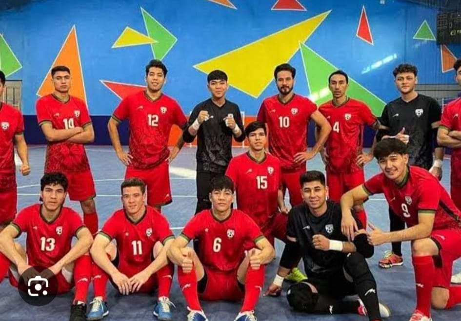 Afghanistan’s national futsal team defeated New Zealand in its third game in the International Continental Cup