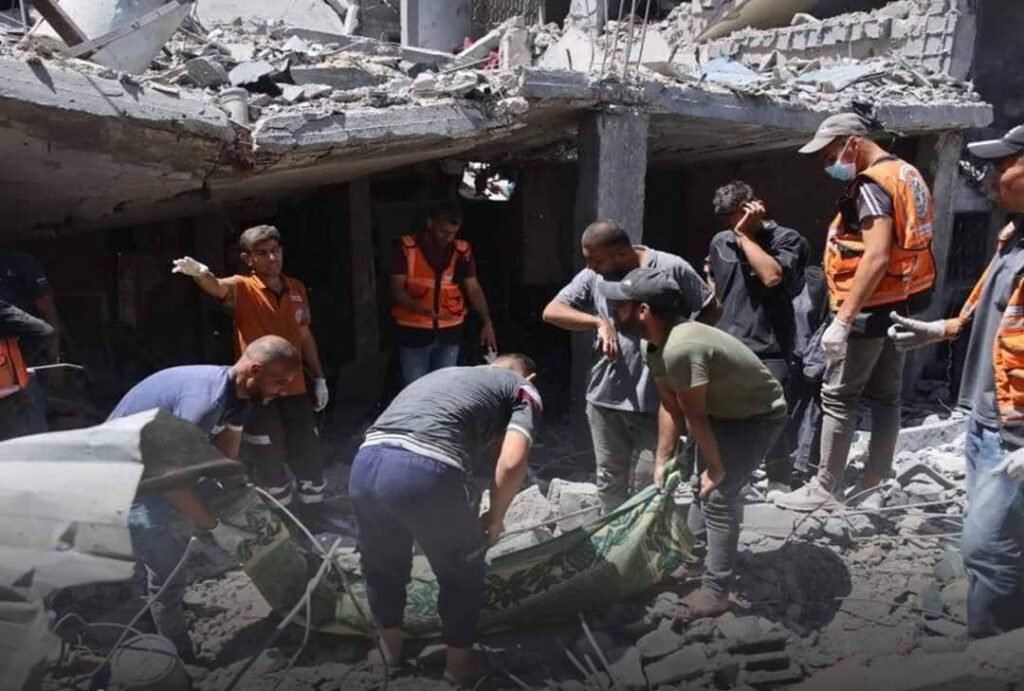 40 people died and 60 people were injured in the attack of the Israeli army on a refugee camp in Gaza