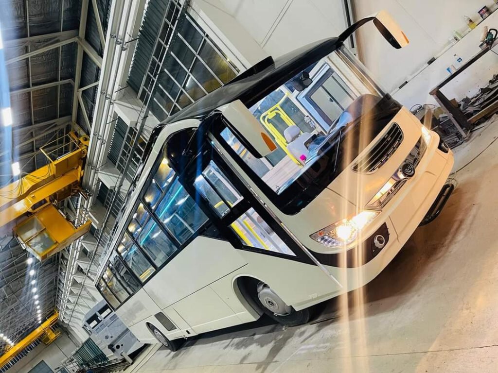 Bus production in Afghanistan