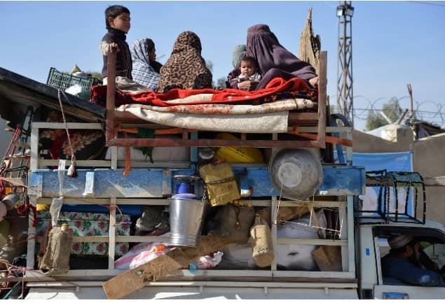 Over 250 Afghan migrant families deported from Pakistan and Iran in a day