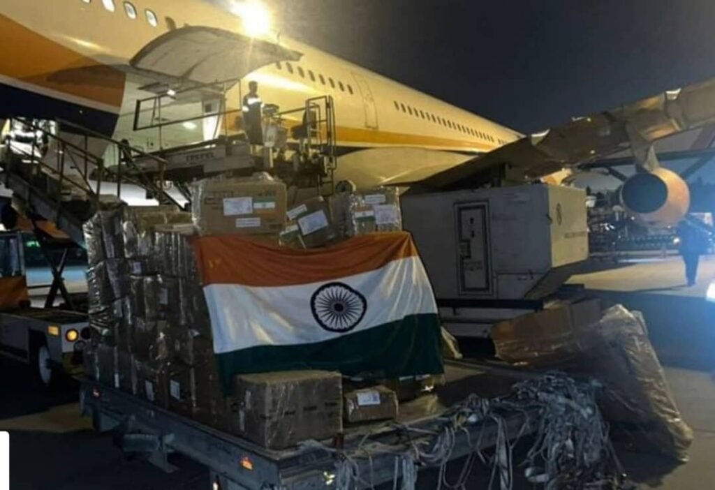 India Sends First Aid Consignment to Earthquake Victims in Afghanistan