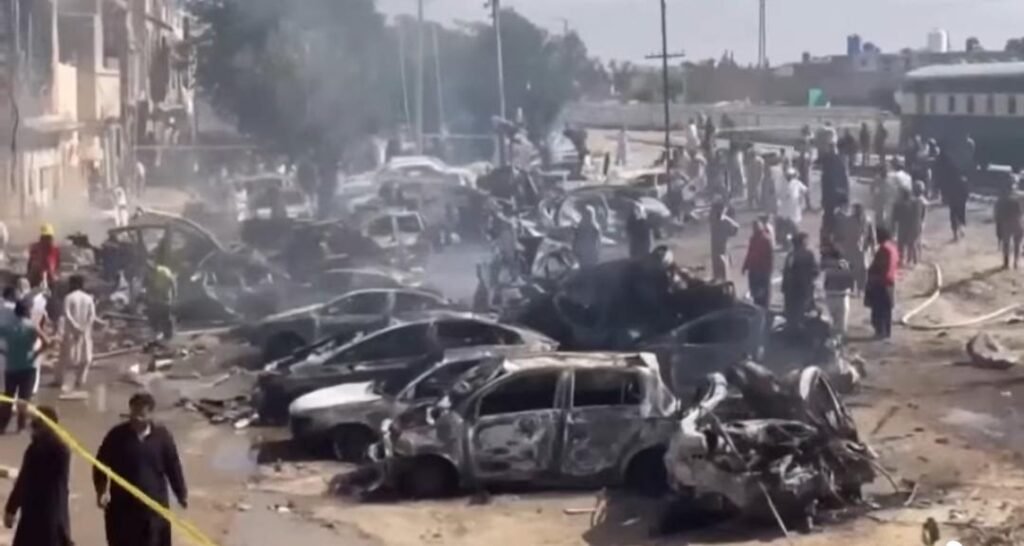 Blast near train in Quetta; 24 killed and dozens injured