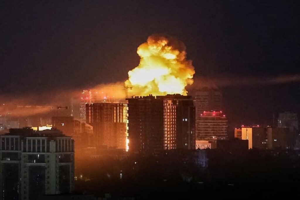 Russian Strikes on Three Ukrainian Cities Leave at Least 10 Dead and Dozens Injured
