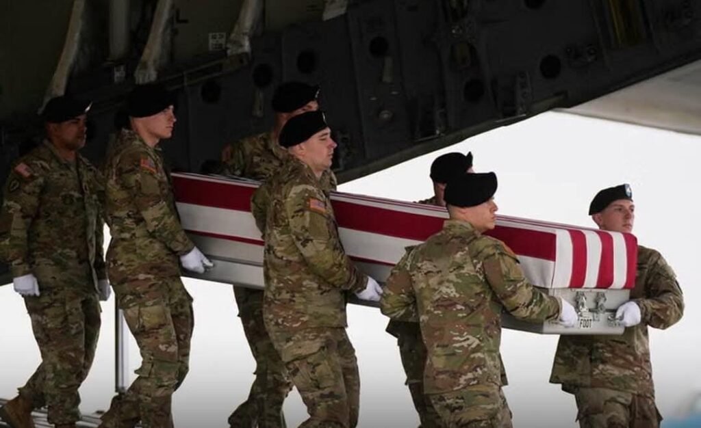 Headline: Death Toll of U.S. Troops Since Start of Iran Conflict Rises to 16