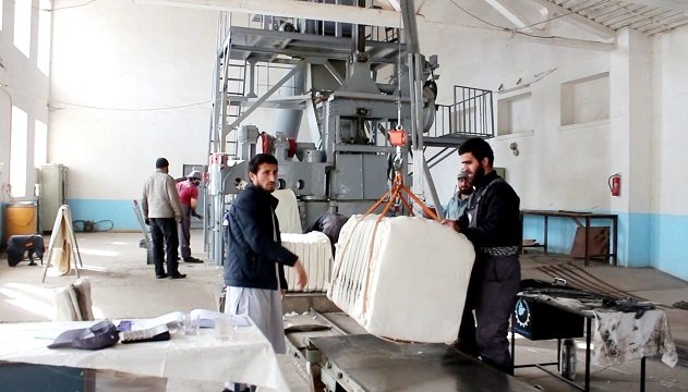 دکندز ولایت دسپین زر تصدی دپختې پروسس څانګه بېرته فعاله شوې