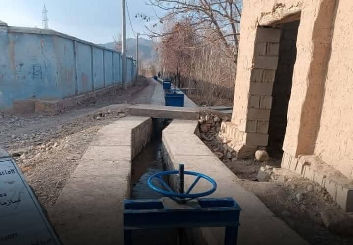 لوگرکې په 71 زره ډالرو دخضر کانال ګټې اخيستنې ته وسپارل شو