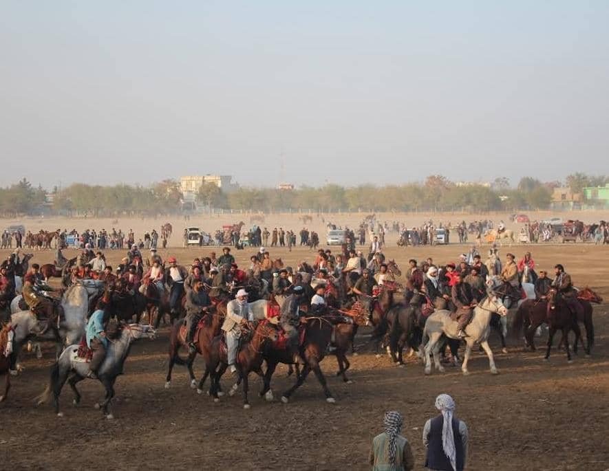 په امام صاحب ولسوالۍ کې د وزلوبې سیالۍ د ٦٠ چاپ اندازانو ترمنځه ترسره شوې