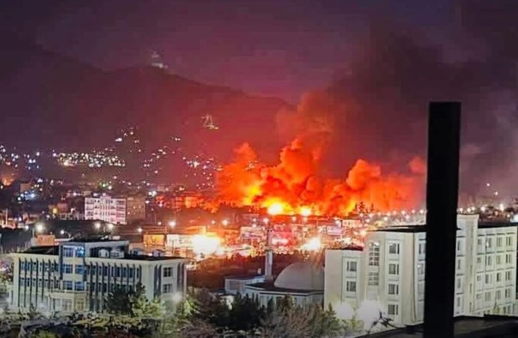 د افغانستان کرېکټ بورډ پر کابل د پاکستان مرګونی برید وغنده