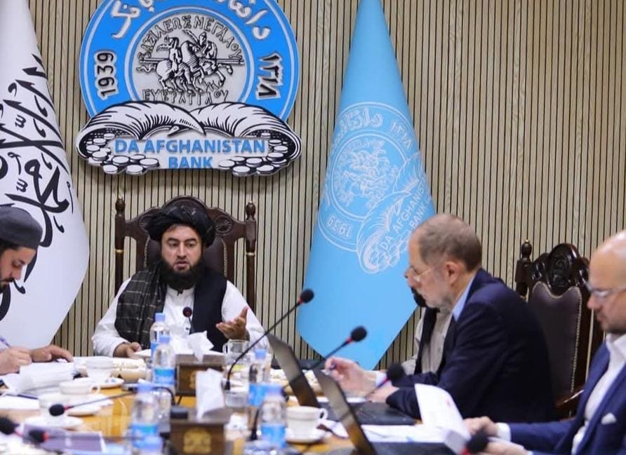 افغانستان بانک او د تمویلاتو تضمین بنسټ د سوداګرۍ پر ملاتړ خبرې وکړې