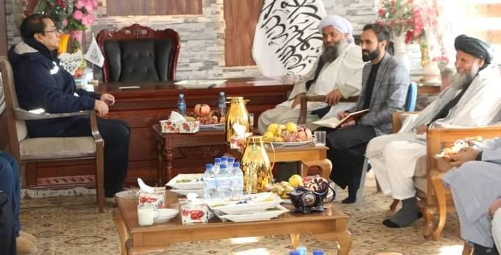 بازدید قونسل اقتصادی چین از بند باغدره در کاپیسا