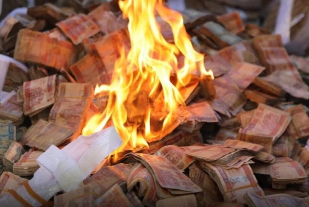 بانک مرکزی بیش از ۲.۵ میلیارد افغانی بانکنوت فرسوده را امحا کرد